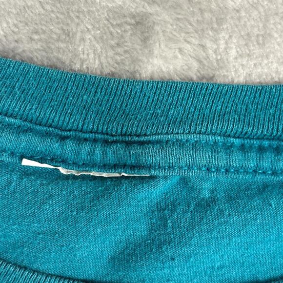 Majestic MLB Seattle Mariners Logo Teal Baseball Short Sleeve T-Shirt Small - Picture 5 of 7